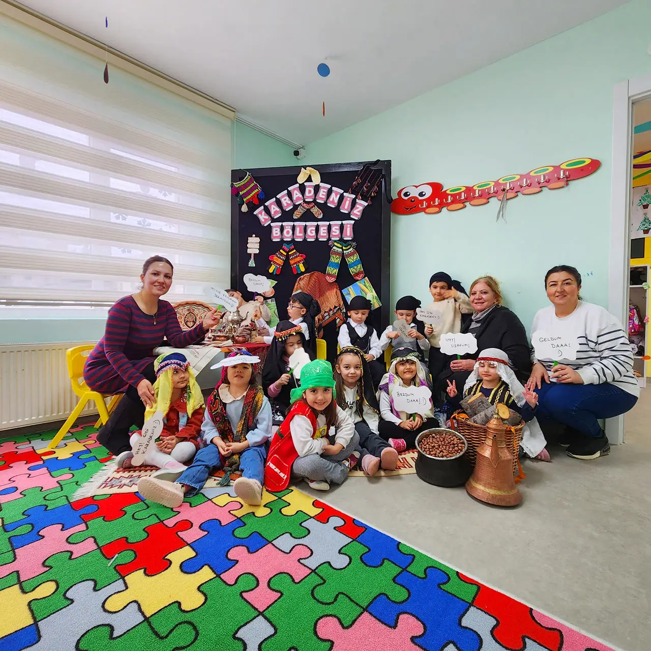 Mamak Belediyesinin kreşlerinde etkinlikler sürüyor