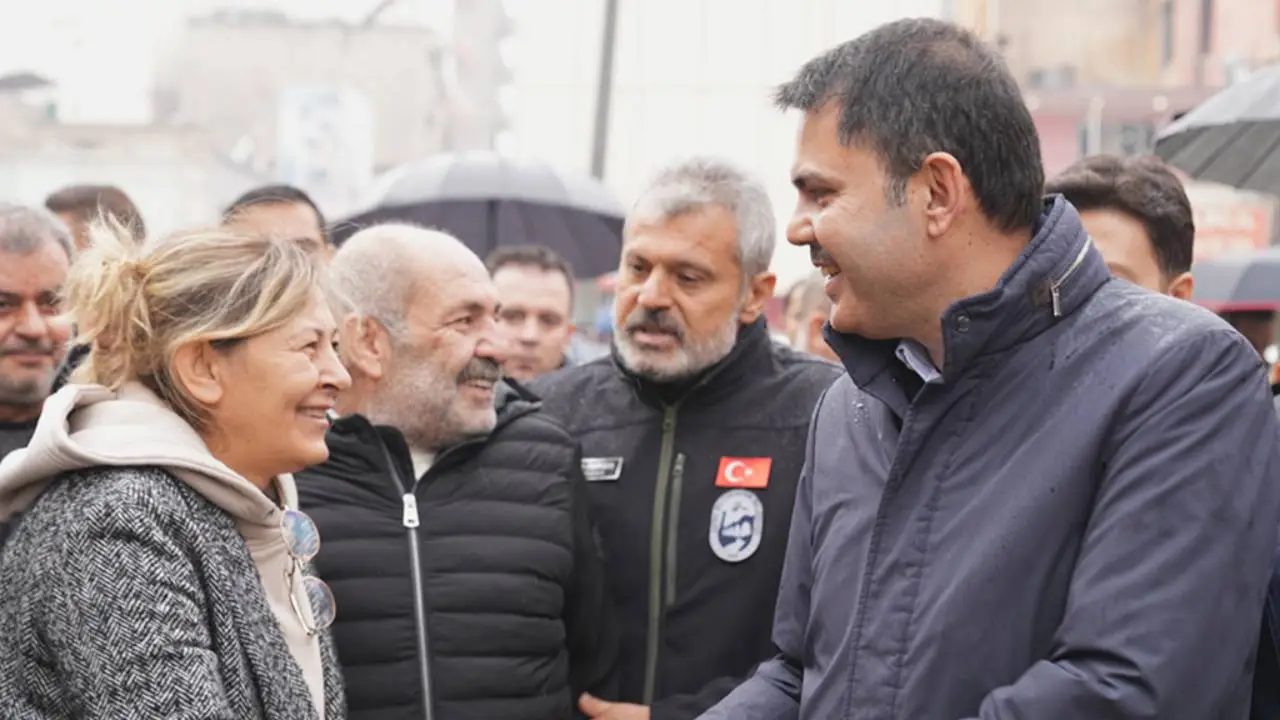 Bakan Kurum Hatay'da! TOKİ şantiyelerinde inceleme yaptı