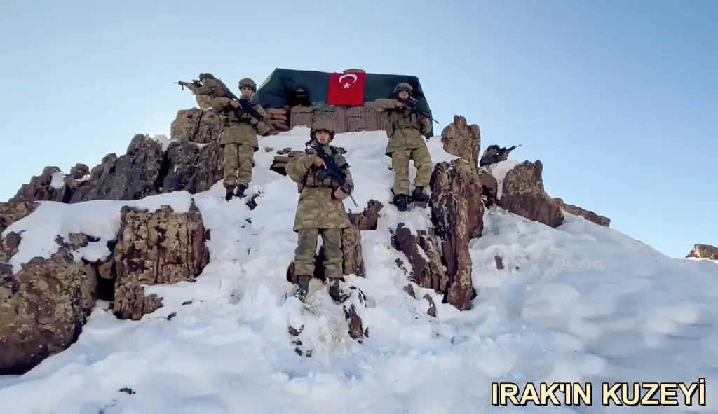 Kahraman Mehmetçik'ten yeni yıl mesajı geldi! ''Kilidi kapattık''