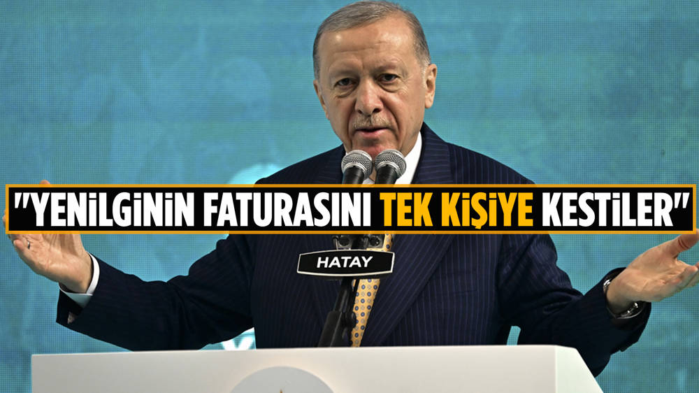 Cumhurbaşkanı Erdoğan'dan Muhalefete eleştiri;  ''Pamuklara sardıkları adayı dört duvara hapsettiler''