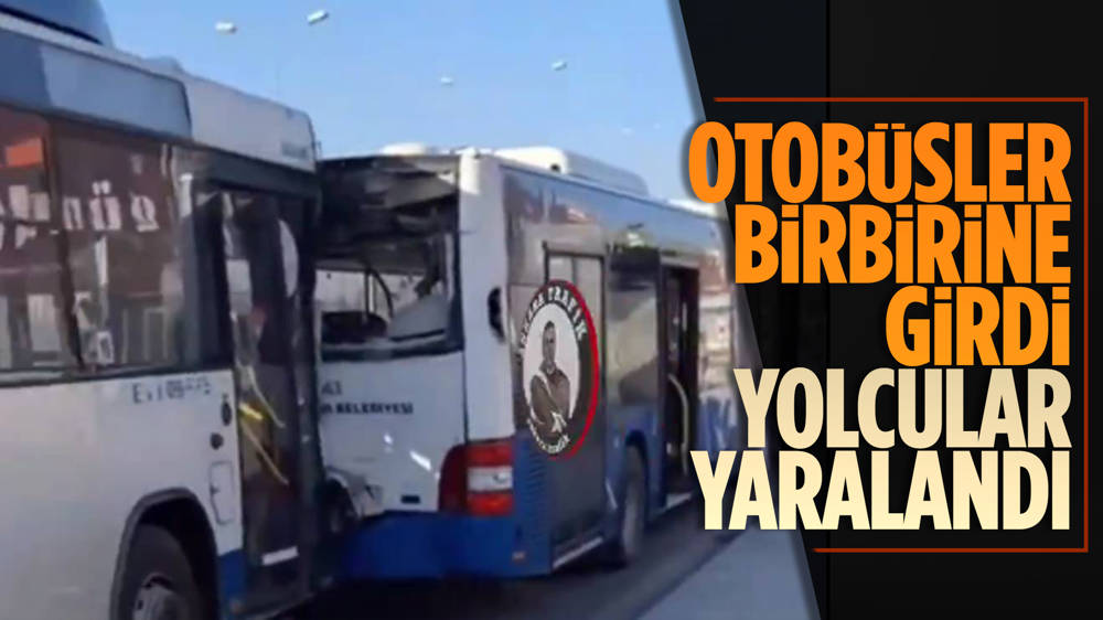 Ankara'da otobüs kazası! 