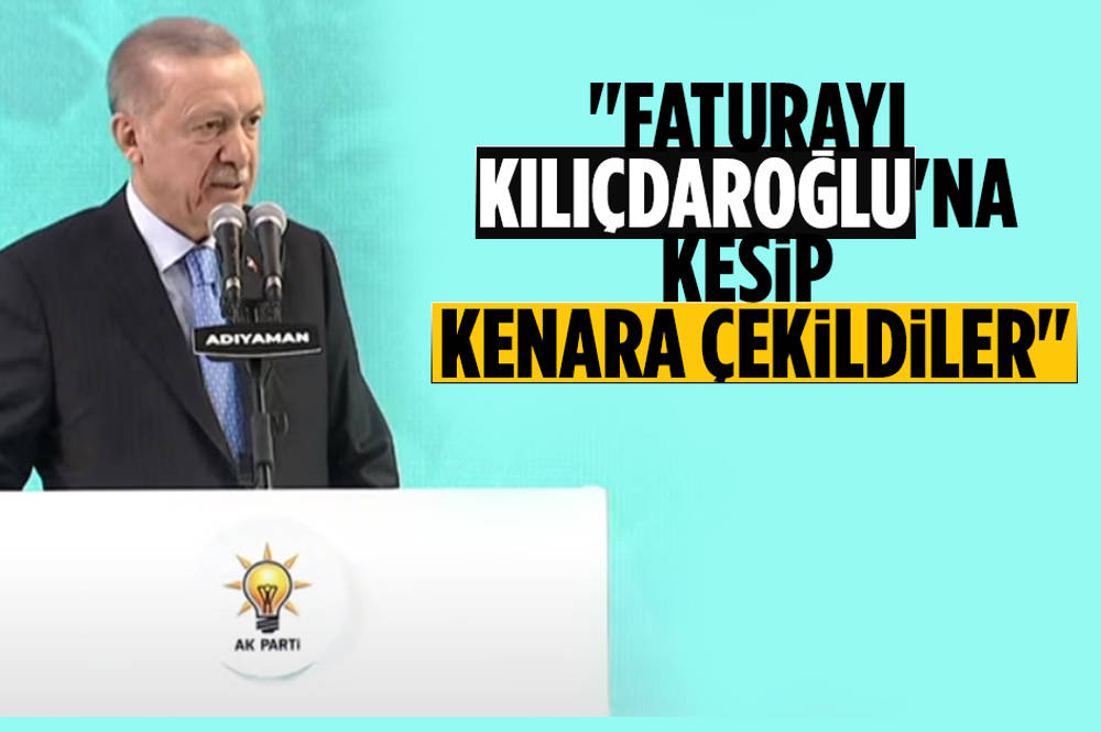 Erdoğan'dan muhalefete gönderme, ''Her gün yeni bir Bizans oyununa şahit oluyoruz'' 