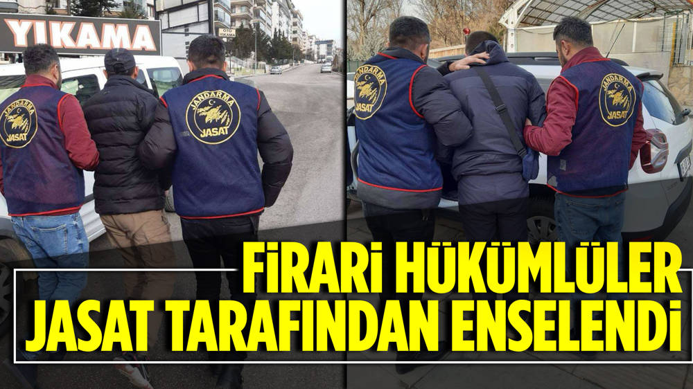 Firari cinayet hükümlüleri, Ankara'da yakalandı!