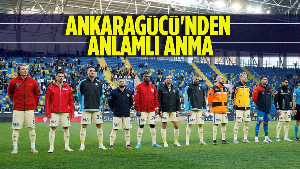 MKE Ankaragücü depremde yardıma koşanları unutmadı!