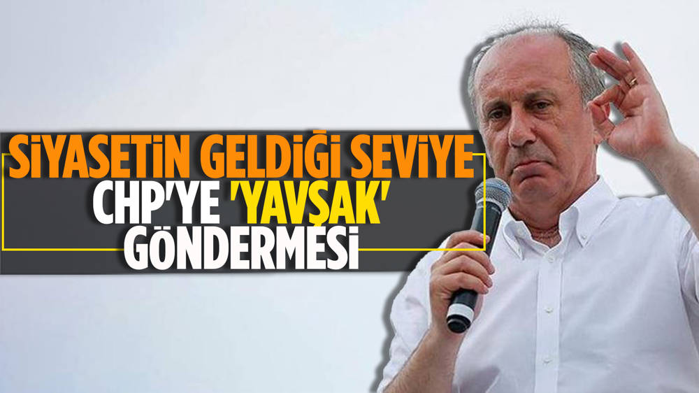 Muharrem İnce'den CHP'ye FETÖ ve PKK çıkışı 