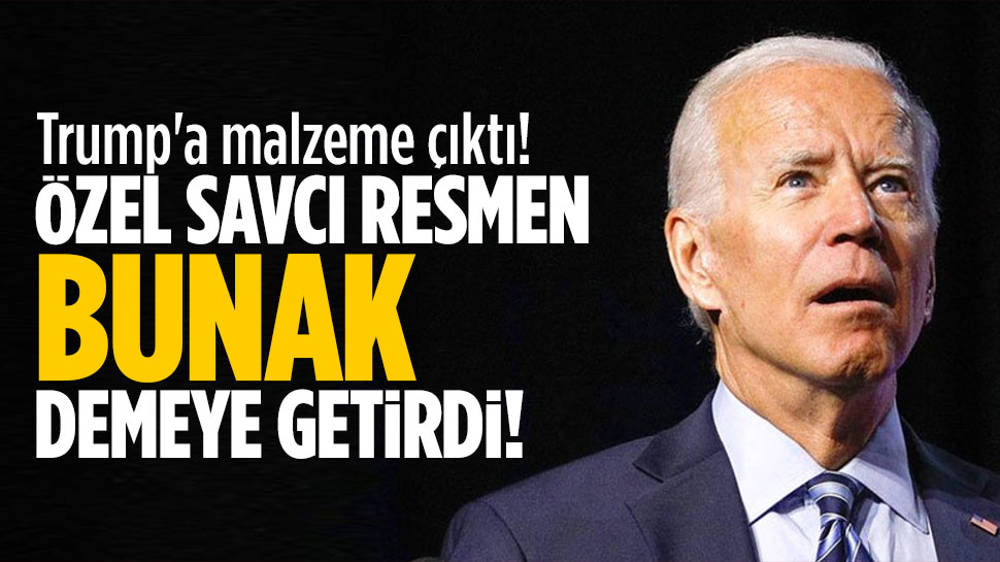 Savcı, Biden’ın “hafızası zayıf” diye suçlama yöneltmedi