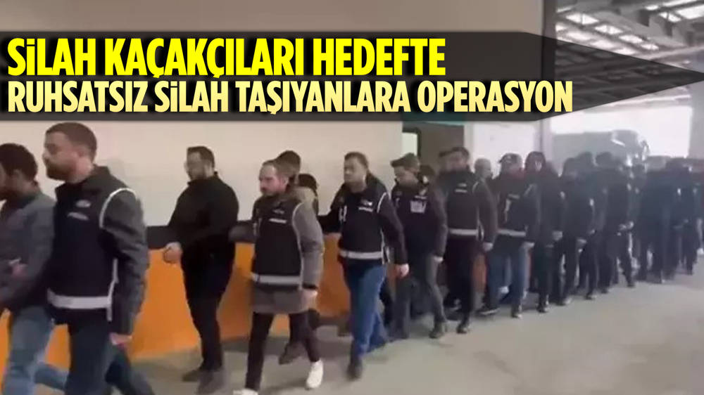 74 ilde Mercek 11 operasyonu: 1124 gözaltı