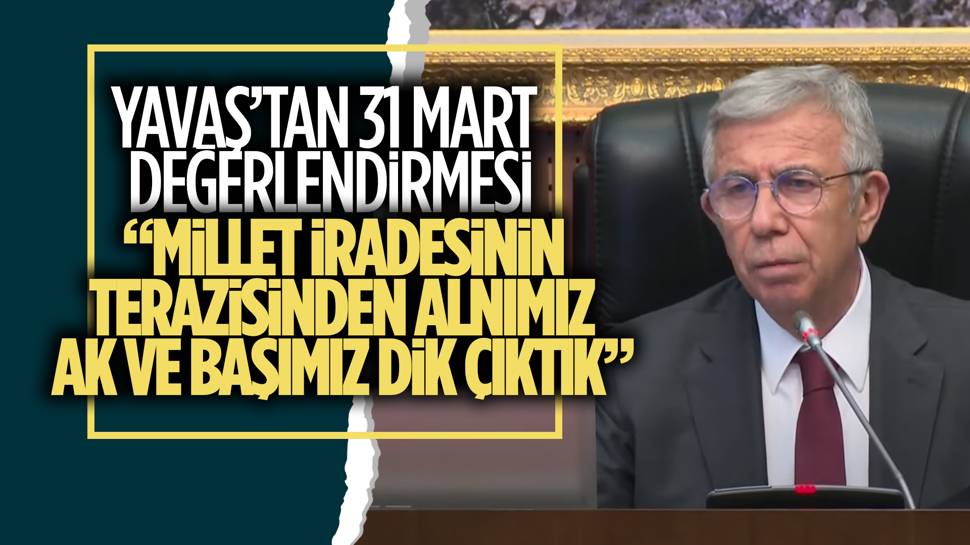 ABB'nin faaliyet raporu onaylandı! Başkan Mansur Yavaş'tan rapor öncesi açıklama