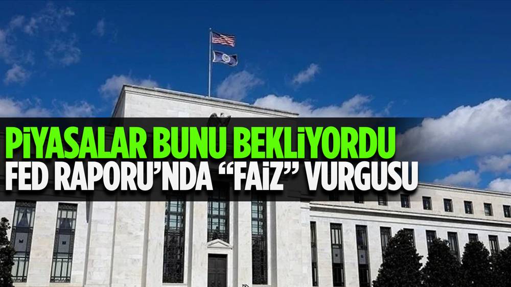 ABD Merkez Bankası (FED) Mart Raporu’nda beklenen faiz açıklaması geldi