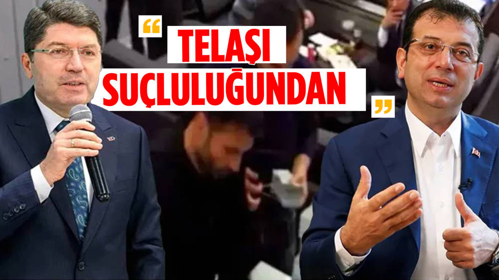 Adalet Bakanı Tunç'tan İmamoğlu'na yanıt: Telaşı suçluluğundan 