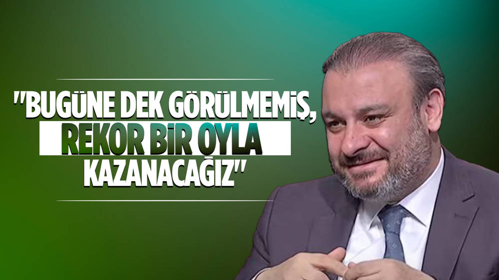 Ak Parti Keçiören Belediye Başkan adayı Zafer Çoktan'dan ''görülmemiş, rekor oyla kazanacağız'' çıkışı