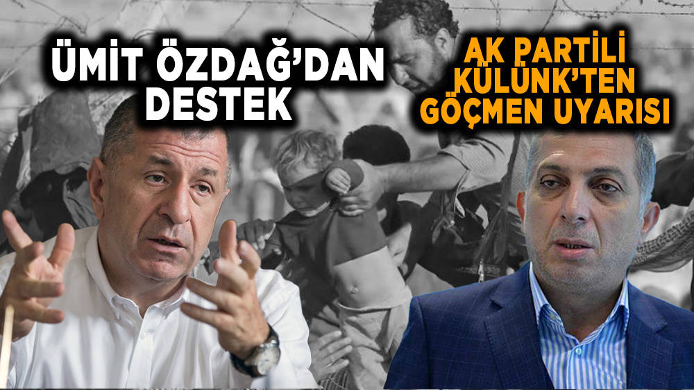 Ak Partili Metin Külünk’ün “Geri Kabul Anlaşması iptal edilsin” paylaşımına Ümit Özdağ’dan destek geldi