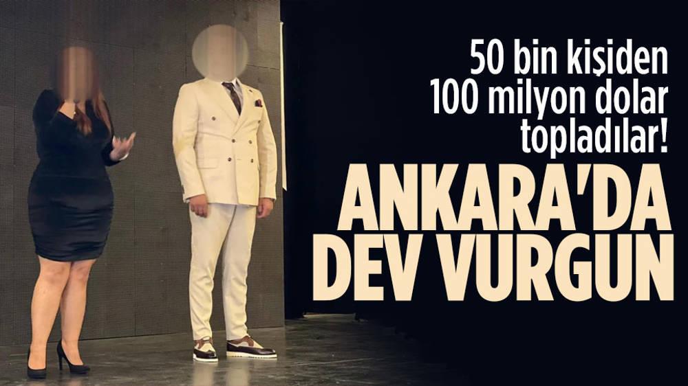 Ankara’da 50.000 kişiden 100 milyon dolar kripto para vurgunu!