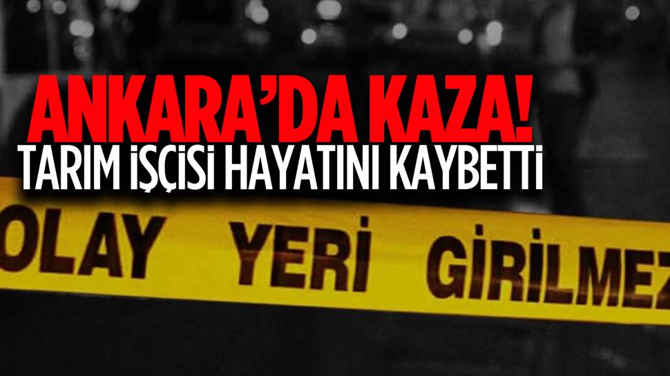 Ankara'da karşıdan karşıya geçtiği sırada araba çarpan Abdullah Elhamit, yaşamını yitirdi