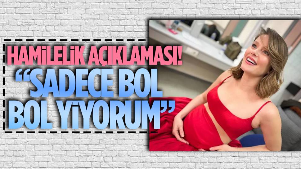 Anne olmaya hazırlanan Burcu Biricik'ten hamilelik açıklaması!