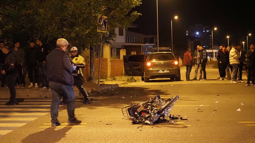 Aydın'da otomobille çarpışan motosikletin sürücüsü öldü