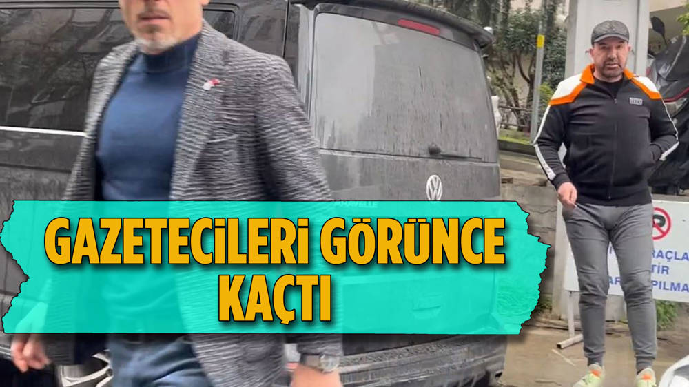 Baba Bülent Cihantimur gazetecilerden kaçtı 