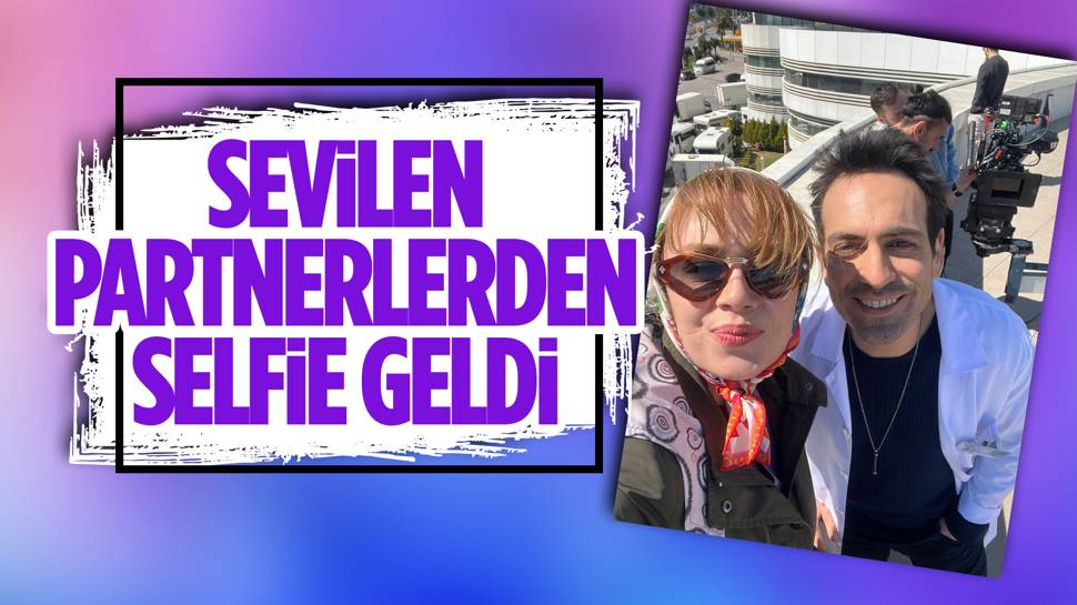 Bahar setinde Demet Evgar ve Buğra Gülsoy'dan selfie geldi!