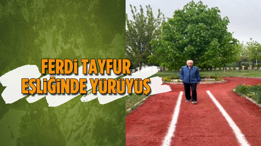 Bahçeli, parkta yürüyüş yaptı