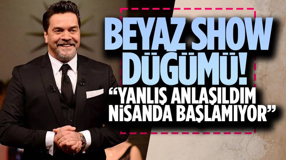 Beyaz Show nisan ayında başlıyor haberi heyecanlandırdı! Beyazıt Öztürk'ten üzen açıklama 