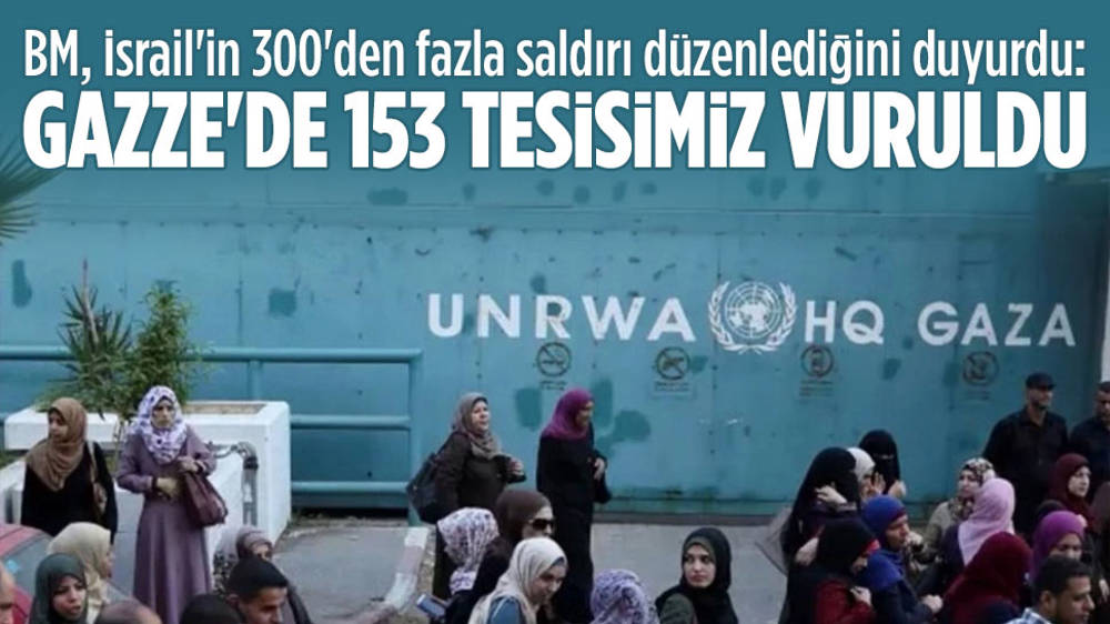 BM: Gazze’de 153 tesisimiz 300 kez vuruldu