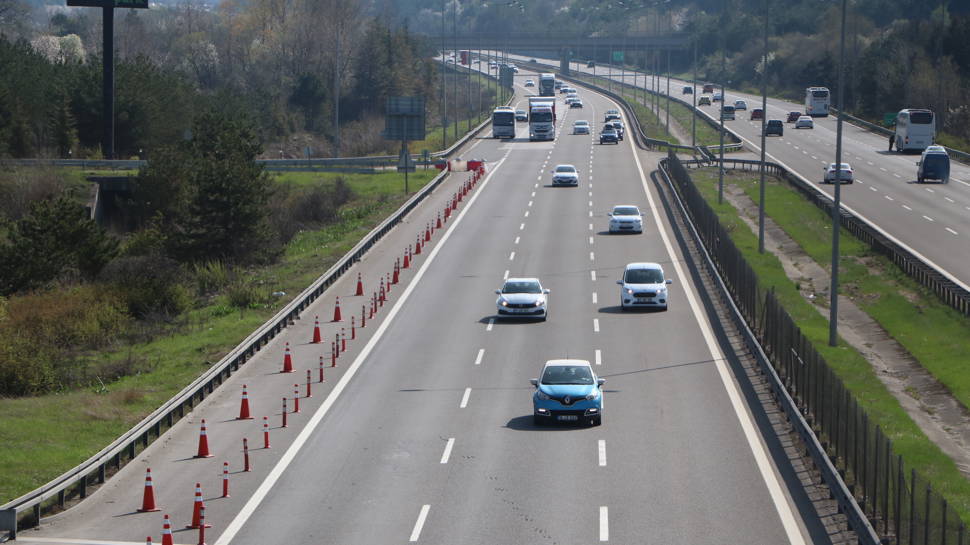 Bolu geçişinde bayram dönüşü trafiği normale döndü