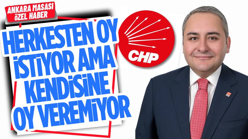 CHP Keçiören Belediye Başkan adayı Mesut Özaslan’ın kendisine oy veremeyecek olması siyasette gündem oldu