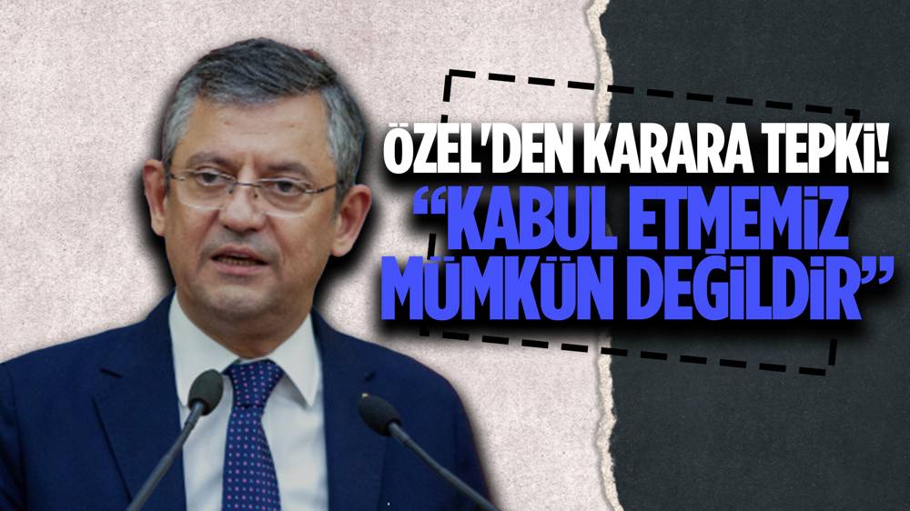 CHP Lideri Özel'den 'Teğmen Olayı' tepkisi!