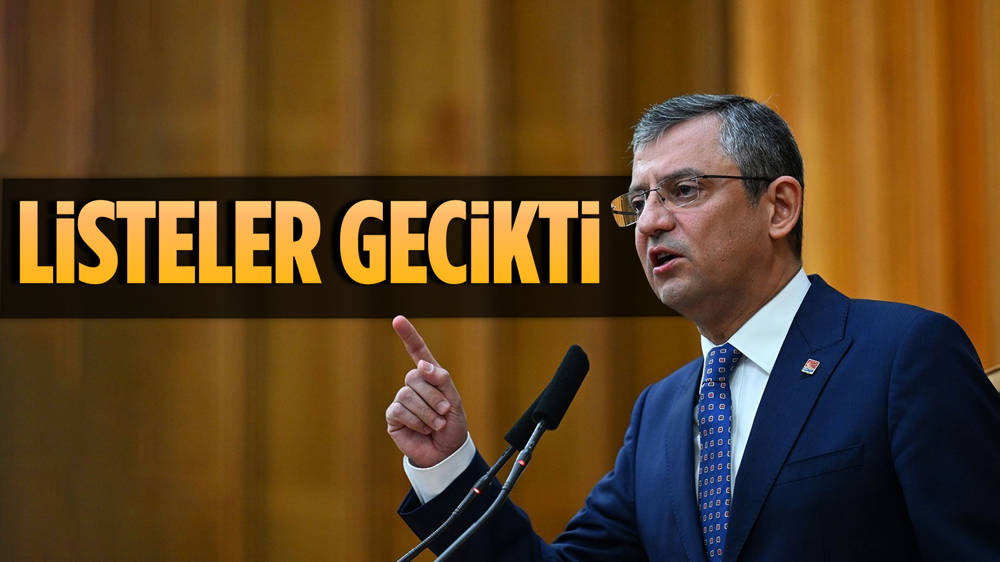 CHP seçime gidemiyor 