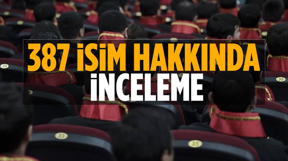 Danıştay'ın göreve iade kararı verdiği hakim ve savcılar hakkında inceleme