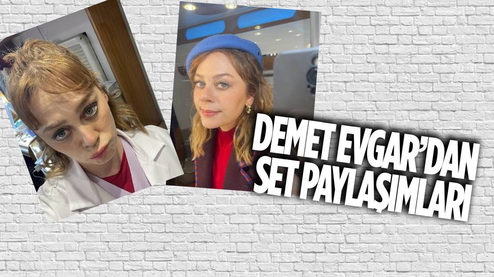 Demet Evgar'dan Bahar paylaşımları!