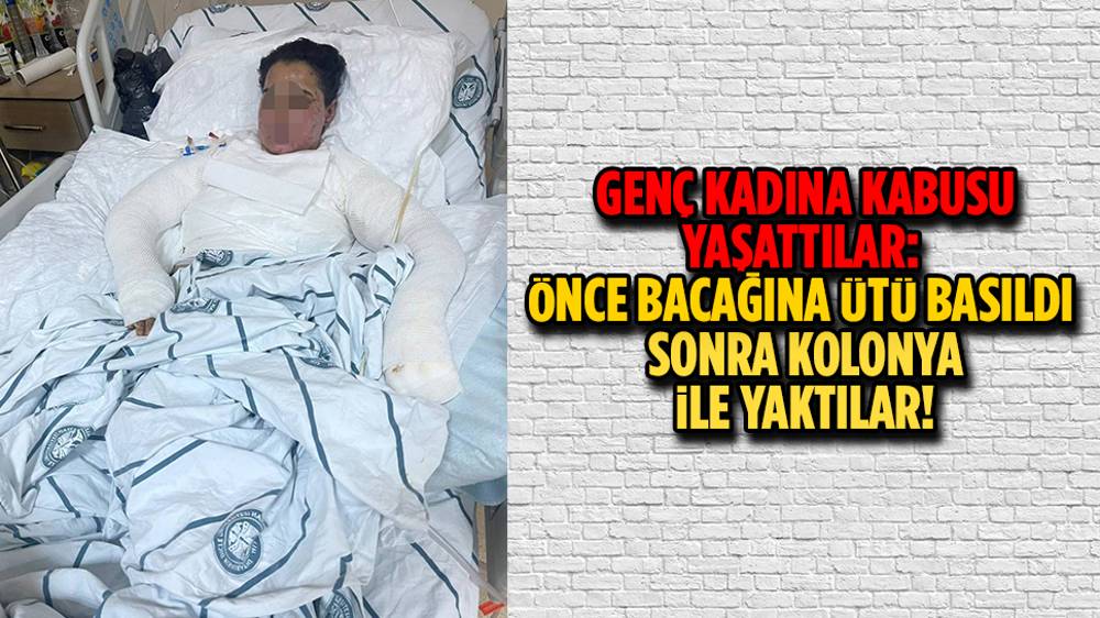 Diyarbakır'da vahşet: Genç kadına sıcak ütü basıp, kolonyayla yakmaya çalıştılar