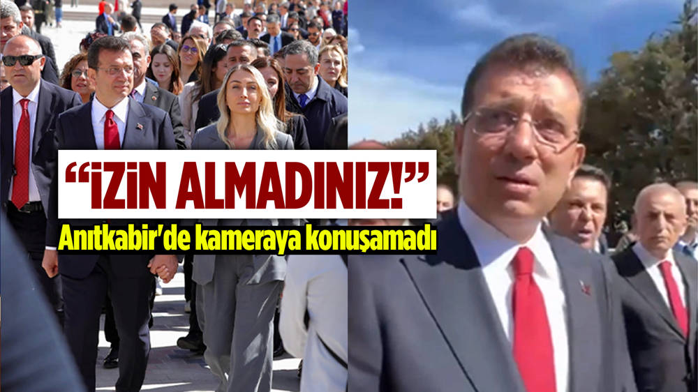 Ekrem İmamoğlu’na Anıtkabir Aslanlı Yol’da “Açıklama yapamazsınız” uyarısı