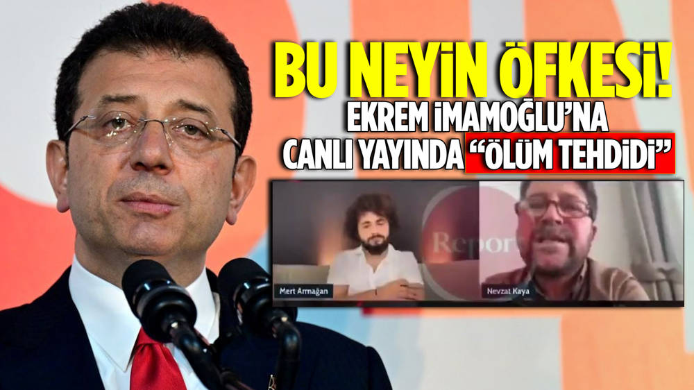 Ekrem İmamoğlu’na canlı yayında “ölüm tehdidi” kan dondurdu