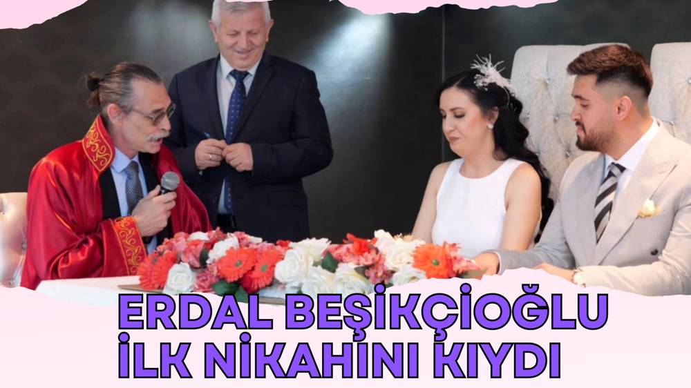 Erdal Beşikçioğlu, Etimesgut'ta ilk nikahı kıydı