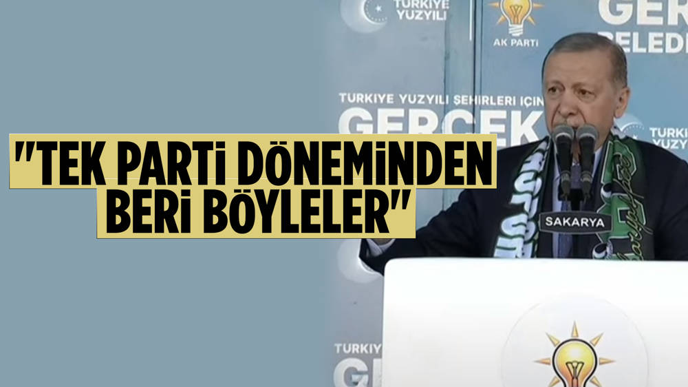 Erdoğan, "CHP işi gücü bıraktı, kavga ediyor"