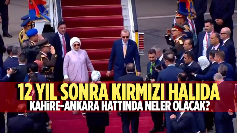 Erdoğan ile Sisi buluştu 