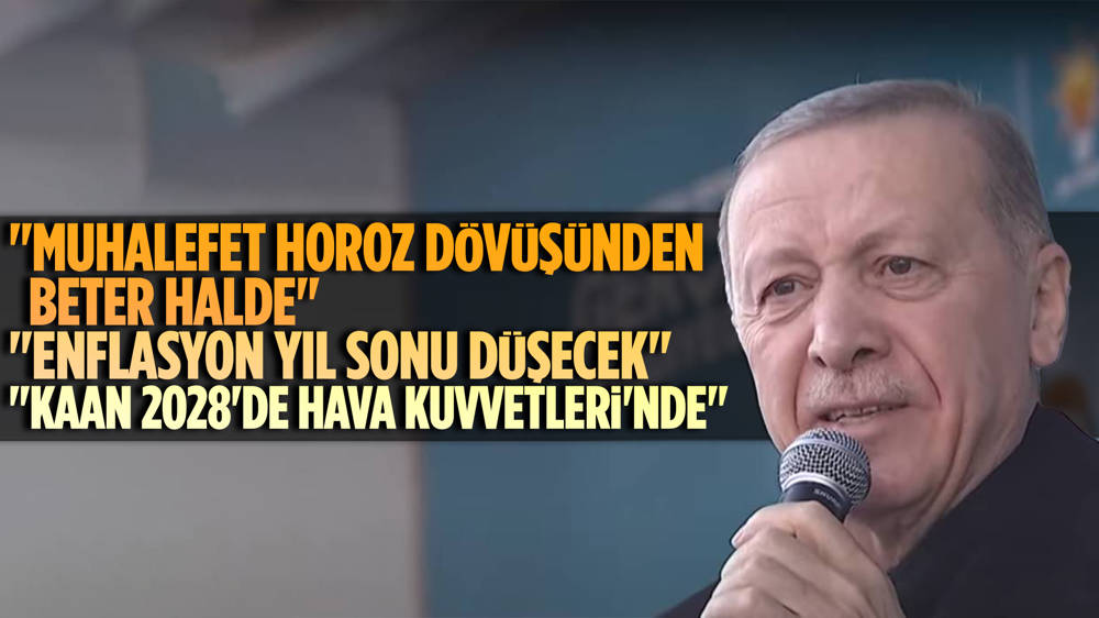 Erdoğan'dan enflasyon açıklaması 