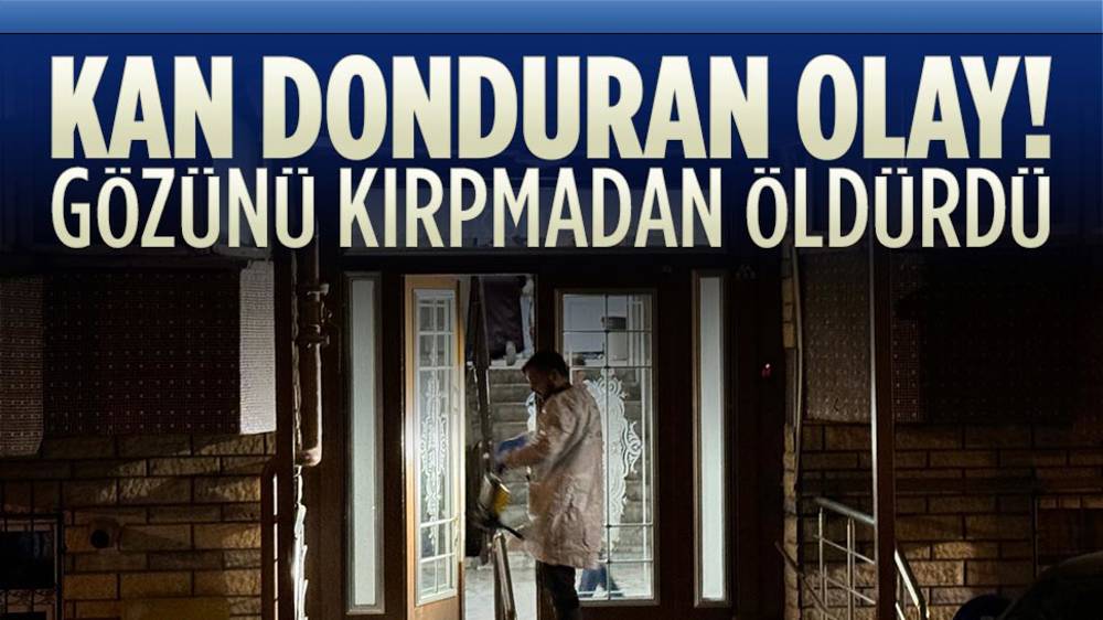 Erzurum'da kan donduran olay...