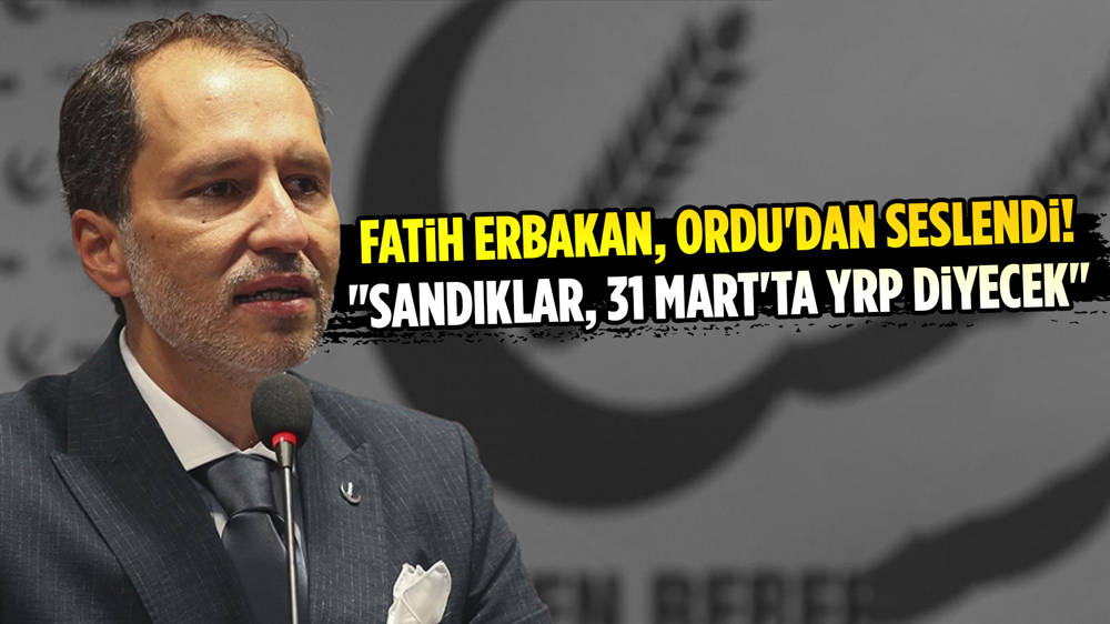 Fatih Erbakan'dan yerel seçim çıkışı! Ne kadar oy alacaklarını söyledi 