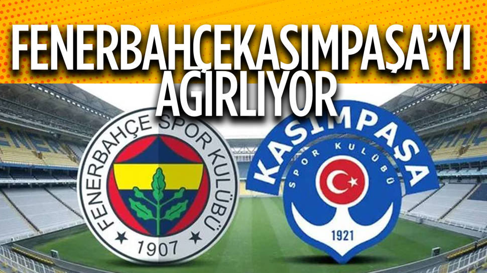 Fenerbahçe - Kasımpaşa maçının muhtemel 11'leri