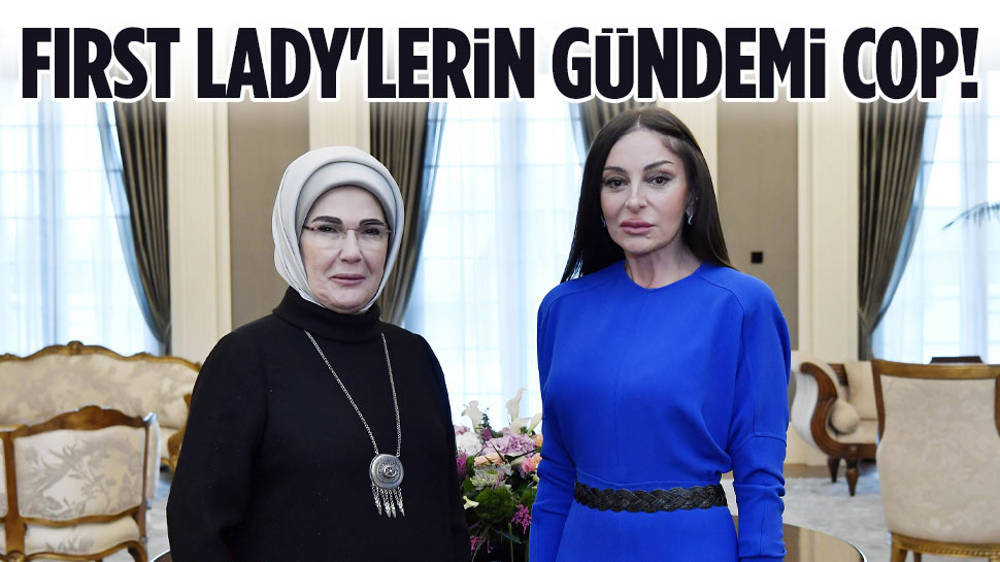 First Lady’ler sıfır atık ve COP zirvesini görüştü