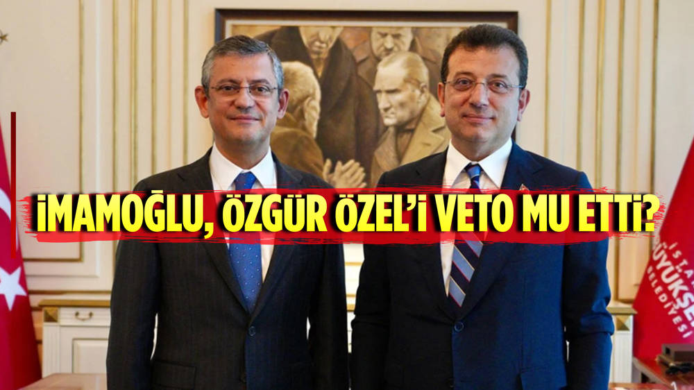 Gazeteci Zafer Şahin’den “Ekrem İmamoğlu, İstanbul'daki afişlerde Özgür Özel'i istemedi” iddiası