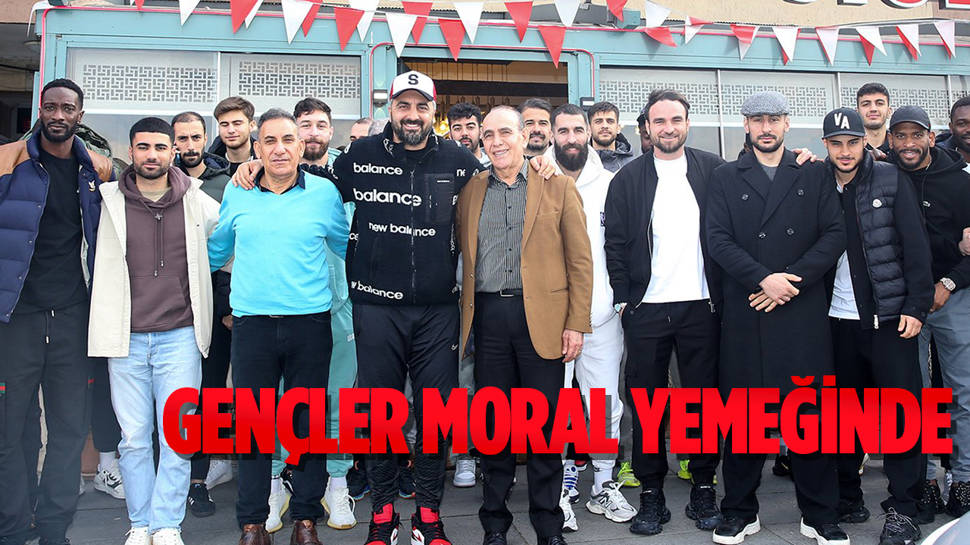 Gençlerbirliği futbolcularına moral yemeği verdi