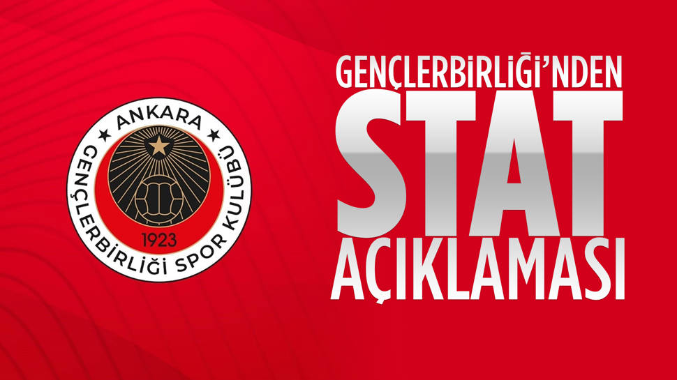 Gençlerbirliği'nden ''stat'' açıklaması