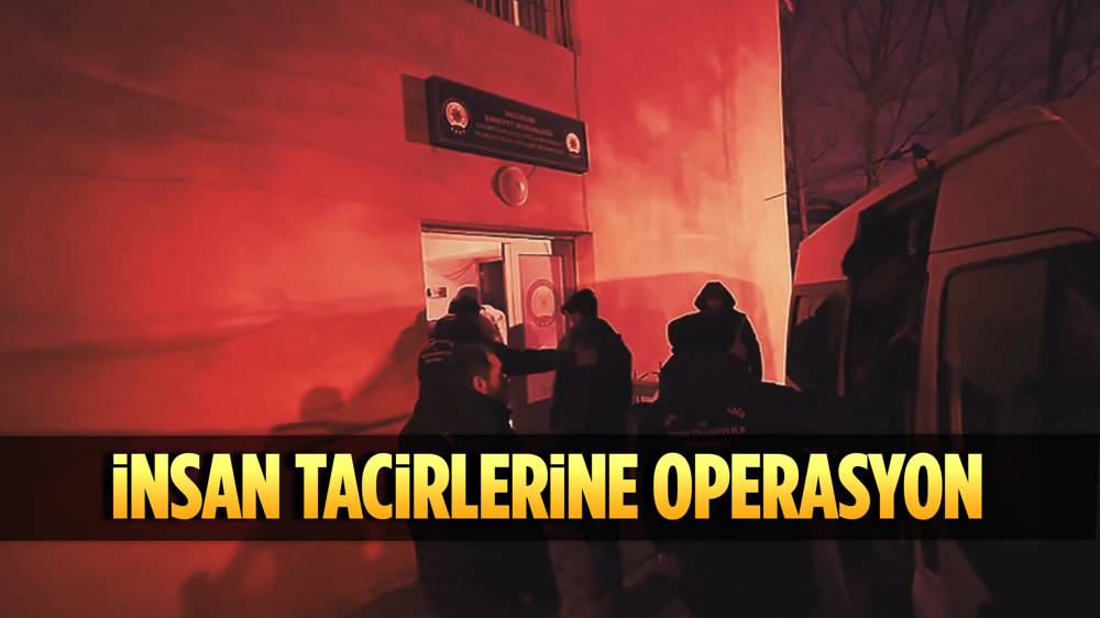 Göçmen kaçakçılarına 6 ilde  Kalkan-13 operasyonu