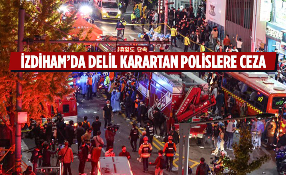 Güney Kore'de ''Cadılar Bayramı İzdihamı'' hakkında 3 eski polise hapis cezası verildi