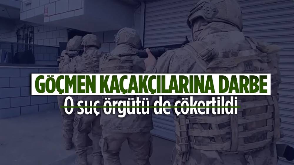 Hatay’da Mahzen-21 operasyonu: Alevler Göçmen Kaçakçılığı Suç Örgütü Çökertildi!