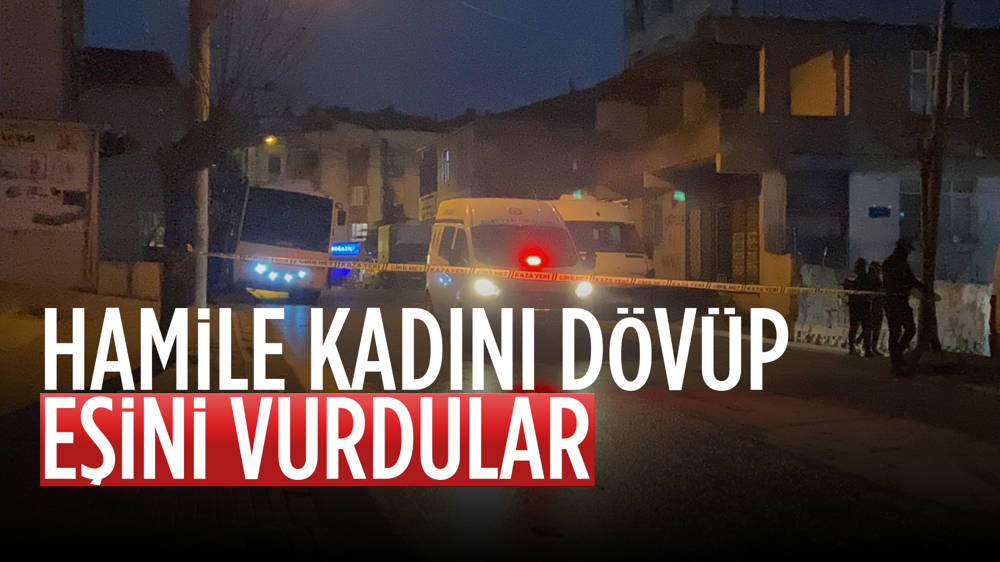 Husumetli ailelerin kavgasında 6 aylık hamile kadın dövüldü, kocası vuruldu...