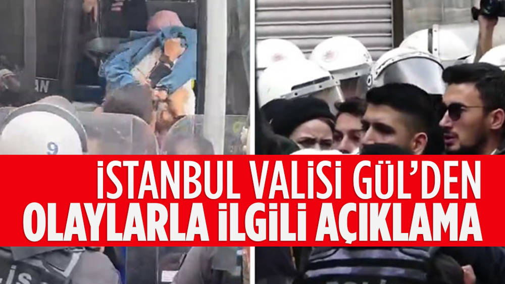 İstanbul Valisi Gül'den İsrail karşıtı eylemlere ilişkin açıklama